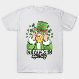 Night Party On St Patrick's Day T-Shirt